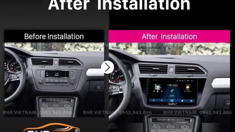 Màn hình DVD Android liền camera 360 xe Volkswagen Tiguan 2019 - nay | Oled Pro X8S 